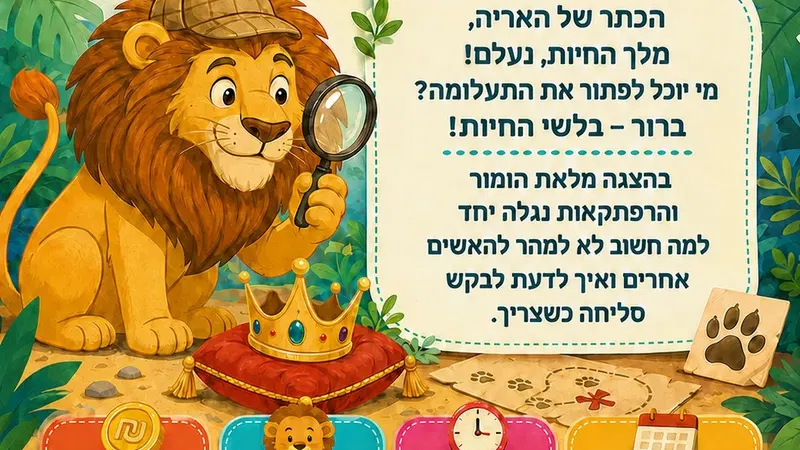 מרכז תנופה הצגה לילדים-דרך הלב- סיפור של סליחה/ יום רביעי 16.9 / 17:00